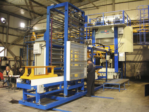 Planta de producción para electrodomésticos - SIGMA PRESSE S.r.l. - para contrapeso / en contenedor / semiautomática