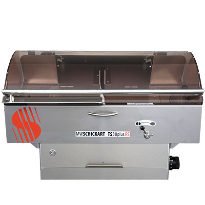 Cortadora de pan industrial automática - TS38plus RS II - MW SCHICKART BÄCKEREIMASCHINEN - con disco de corte / vertical