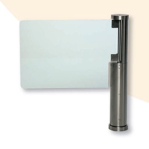 Puerta de velocidad automática - PM-200S - MECANIZADOS ARGUSA, S.A. - de acero inoxidable / para control de acceso