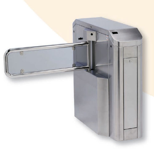 Puerta de velocidad automática - PM-500S - MECANIZADOS ARGUSA, S.A. - de acero inoxidable / para control de acceso