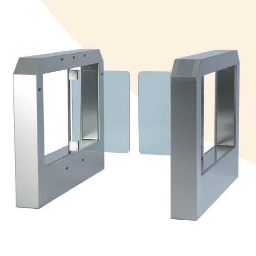 Puerta de velocidad automática - PM-900S - MECANIZADOS ARGUSA, S.A. - de acero inoxidable / para control de acceso