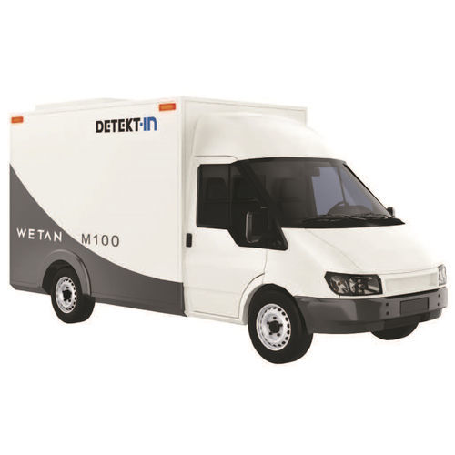 Sistema de inspección de rayos X - WETAN M100 - DETEKTIN - por retrodifusión / para bajo de vehículo / para contenedores