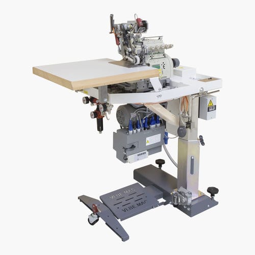 Máquina de coser punto de cantonera - CG90Y - VI.BE.MAC. - de 2 agujas / de 4 hilos / de tejidos