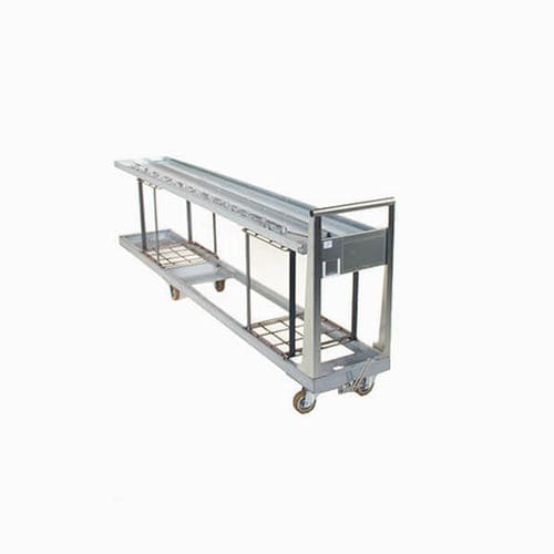 Carretilla de transporte - Rollis Transatlantic - Labadis - de almacenamiento / de taller / de acero galvanizado