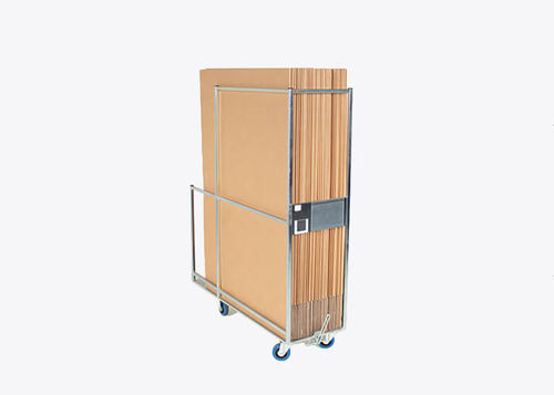 Carretilla de almacenamiento - Rollis U - Labadis - para cartón / ergonómica / compacta
