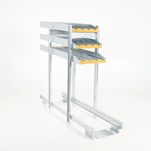 Sistema de estanterías ajustable - L06 series  - Labadis - compacto / de borde de línea / ergonómico