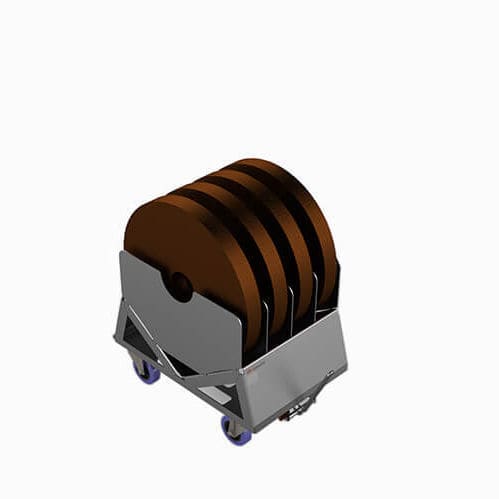 Carretilla de transferencia - Rollis Bobines U - Labadis - de almacenamiento / de taller / de carga