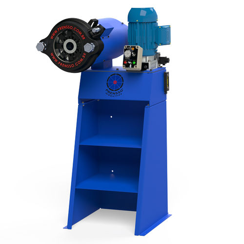 Engastadora para tubos flexibles hidráulicos - PE55 ECD - Prensso Máquinas  - automática / hidráulica