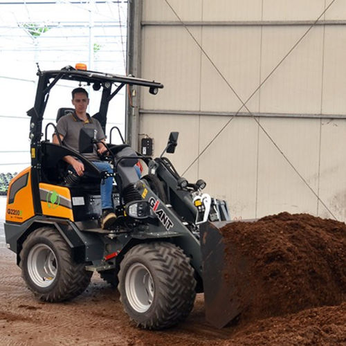 Cargadora de ruedas - G2200E - TOBROCO - GIANT - articulada / estándar