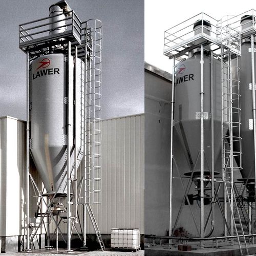 Sistema de disolución de polvo - SILOS-DOS - LAWER - automático / para la industria textil / para tinte