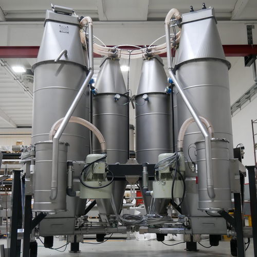 Sistema de disolución de polvo - SILOS-COL - LAWER - automático / para la industria textil / para tinte
