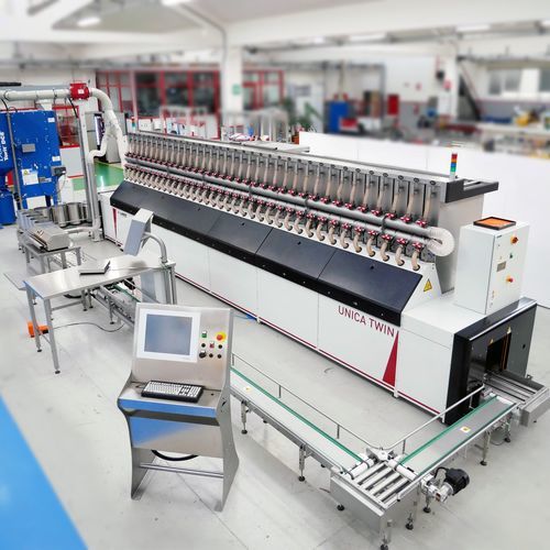 Microdosificador volumétrico - UNICA TWIN - LAWER - por peso / para la industria agroalimentaria / de laboratorio