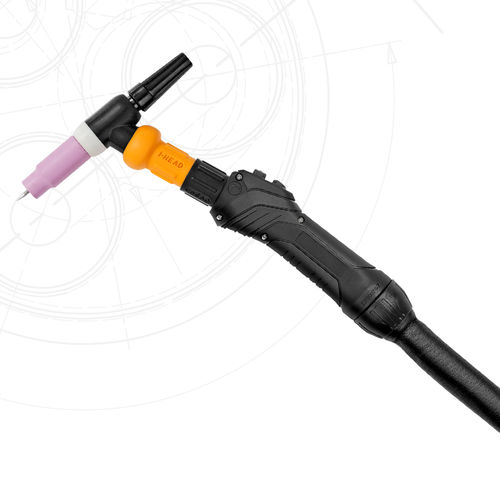 Antorcha de soldadura TIG - Series i-Head® - Rohrman Schweißtechnik GmbH - refrigerada por aire