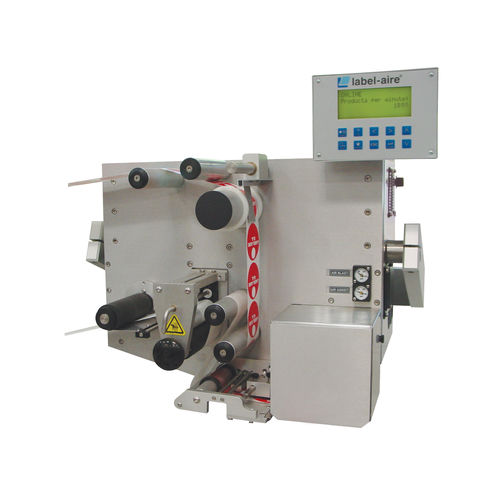 Aplicador de etiquetas automático - 3111H-S - Label Aire - para aplicación en la parte superior del producto / de alta velocidad / por soplado de aire