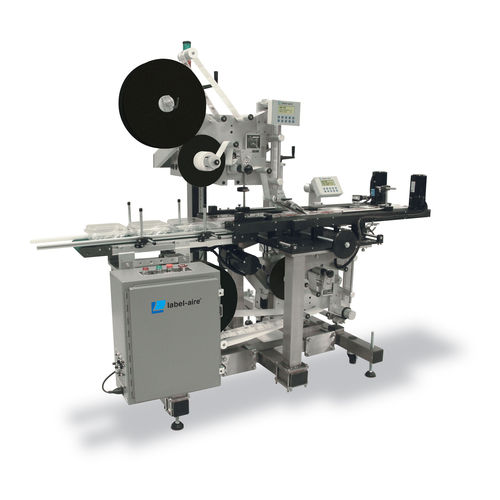 Etiquetadora automática - HBS-Clamshell - Label Aire - para embalajes / para aplicación en la parte superior del producto / de alta velocidad