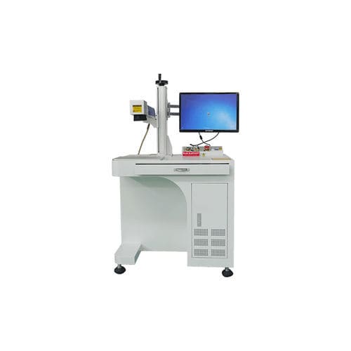 Máquina de marcado láser de fibra - DXTECH CNC Machine Co., Ltd. - para aluminio / de mesa / industrial