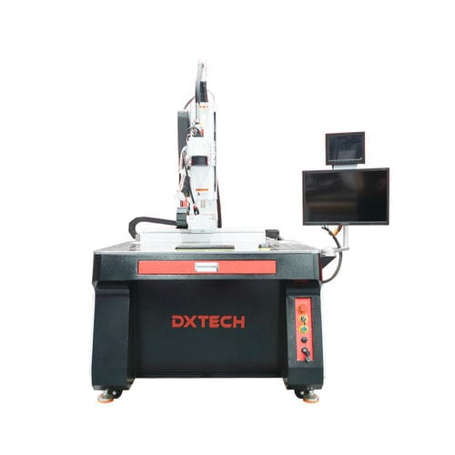 Máquina de soldar láser de fibra - DXTECH CNC Machine Co., Ltd. - automática / independiente / para metal