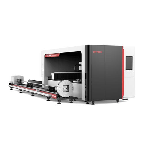 Máquina de corte láser de fibra - SLT series - DXTECH CNC Machine Co., Ltd. - para aluminio / para acero inoxidable / para acero al carbono