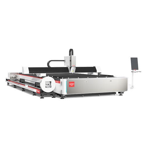 Máquina de corte láser de fibra - 2560FPT - DXTECH CNC Machine Co., Ltd. - para metal / de chapa / de tubos