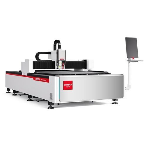 Máquina de corte láser - CF series - DXTECH CNC Machine Co., Ltd. - láser de fibra / láser CO2 / para metal