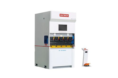 Prensa plegadora servoeléctrica - 40T - DXTECH CNC Machine Co., Ltd. - 4 ejes / de precisión