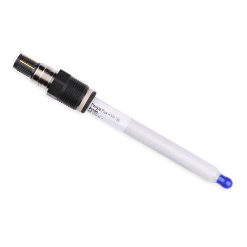 Sensor pH de agua - Polilyte Plus H VP 120 Pt1000 - Hamilton Process Analytics - analógico