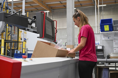 Máquina de preparación de pedidos en línea - X-PTS - SAVOYE - automática