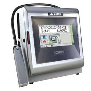 Máquina de marcado por chorro de tinta continuo - Z4700 - Zanasi - para aluminio / integrable / compacta