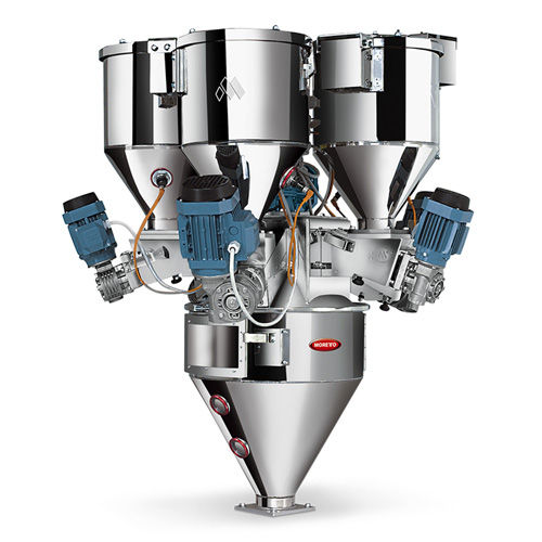 Mezcladora dosificadora - DVX - Moretto - de tornillo cónico / vertical / batch