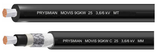 Cable eléctrico de alimentación - MOVIS 9GKW / 9GKW C - Prysmian Group - DIN / libre de halógenos