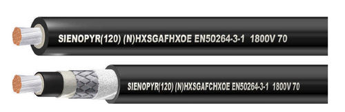 Cable eléctrico de alimentación - SIENOPYR(120) (N)HXSGAFHXÖ EN50264-3-1 - Prysmian Group - DIN / blindado