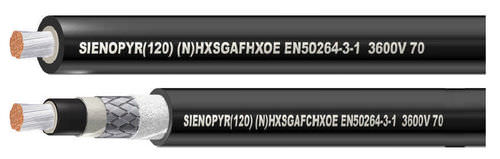 Cable eléctrico de alimentación - SIENOPYR(120) (N)HXSGAFHXÖ EN50264-3-1 - Prysmian Group - DIN / blindado