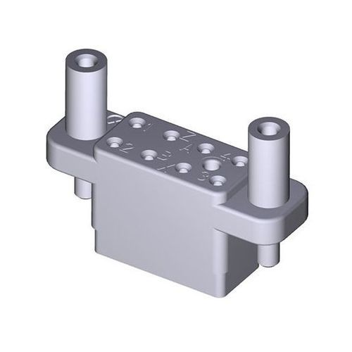 Conector de alimentación eléctrica - 00158125102 - Amphenol Air LB - de engaste / polarizado / de composite