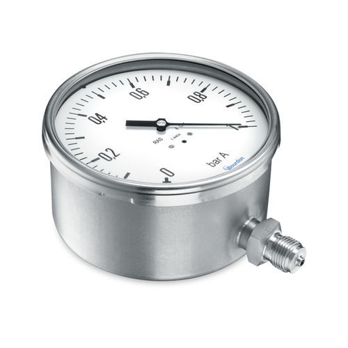 Manómetro absoluto - MA7 - Bourdon - de esfera / de acero inoxidable / de aluminio