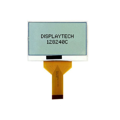 Módulo de visualización LCD - 128240C - Displaytech - de matriz de puntos / monocromo / gráfico