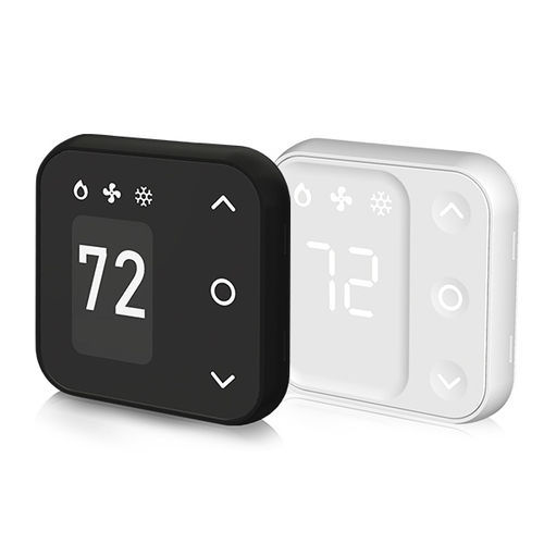 Termostato para calefacción y refrigeración - Displaytech - electrónico / reglable / de pared