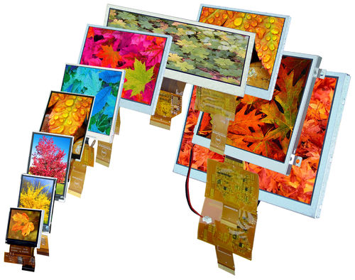 Visualizador de color - DISPLAY VISIONS GmbH - TFT / IPS / con tecnología capacitiva proyectada