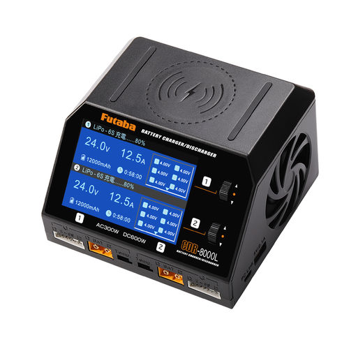 Cargador de baterías de mesa - CDR-8000L - Fubata - litio / plomo / níquel