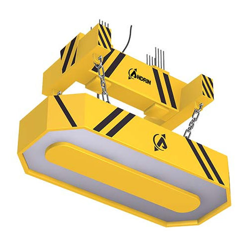 Electroimán de elevación rectangular - RHPA - ANDRIN - con conmutación eléctrica / de manipulación