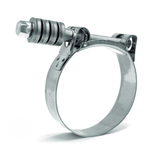 Abrazadera de apriete de acero inoxidable - Supra CT - MIKALOR - de perno / de banda / gran potencia