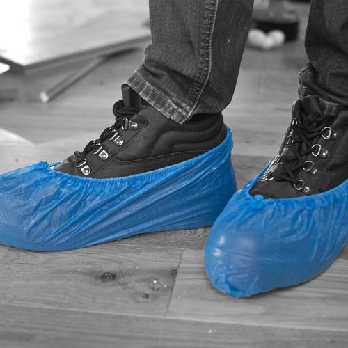 Cubrezapatos de trabajo - DF01/16 - Polyco Healthline - azul