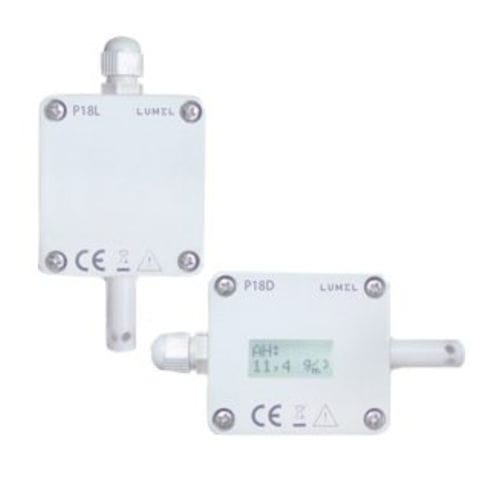 Sensor de temperatura y de humedad relativa - P18  - Sifam Tinsley - absoluta / encastrable / a punto de rocío