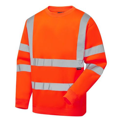 Suéter de alta visibilidad - EHV10 - Supertouch - de trabajo / de poliéster reciclado / para la construcción