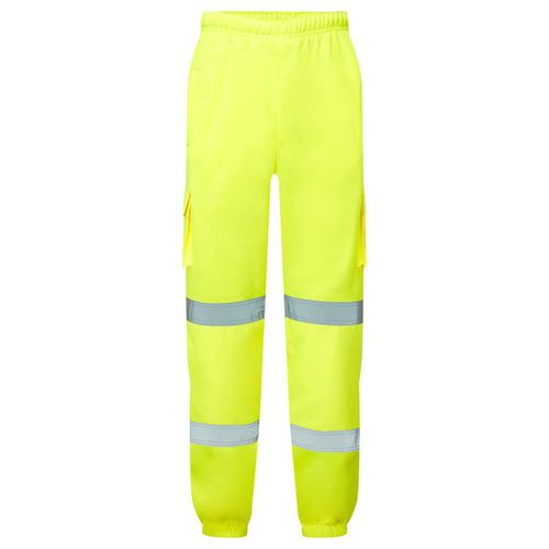 Pantalón de alta visibilidad - EHV07 - Supertouch - de trabajo / de poliéster reciclado / para la construcción