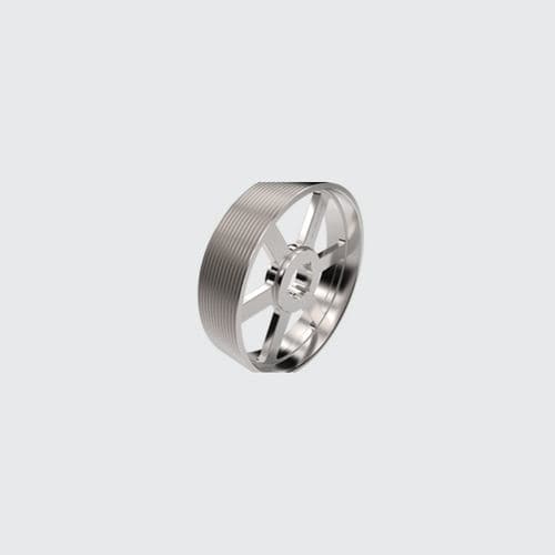 Polea cónica - TB SPZ/10 - Tecnamic - para correa trapezoidal / de hierro fundido