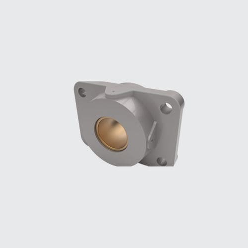 Cojinete liso con brida - Tecnamic - de bronce