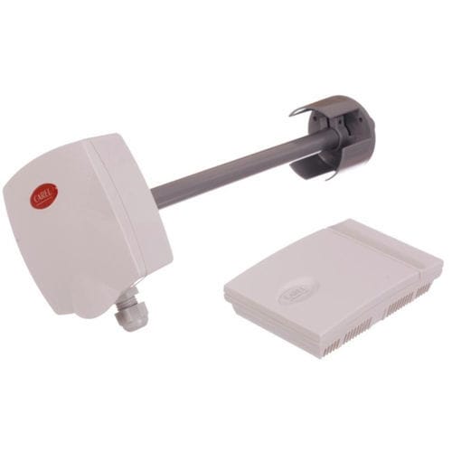 Sensor de temperatura y de humedad montaje en pared - DP series - Tempatron - 4-20 mA / 0-10 V / 12 V CA