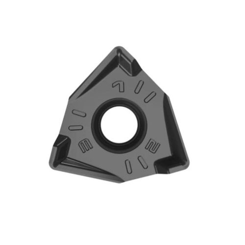 Plaquita de corte intercambiable de fresado - XNEX 080612-R - Sharp metal srl - para acero / para metal