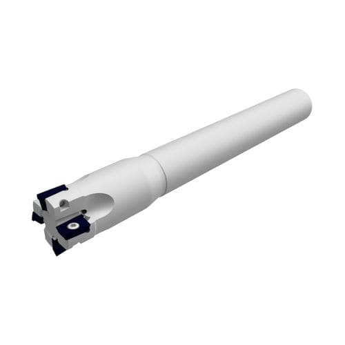 Fresa de plaquita - AP 10 D25-C20-L170-Z4 - Sharp metal srl - de cono cilíndrico
