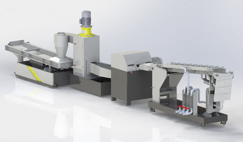 Granuladora de hilos en seco - Genius Machinery Co., Ltd - para material plástico